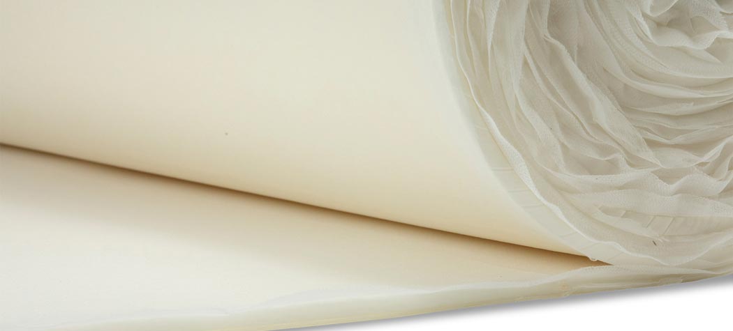 ATSS laminating fabric white 8 mm, width 150 cm